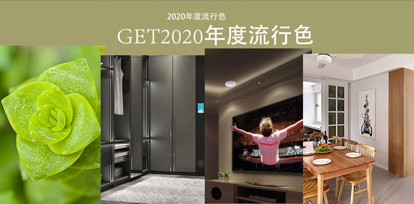 2020年秋冬流行色，板材花色你看好哪款？